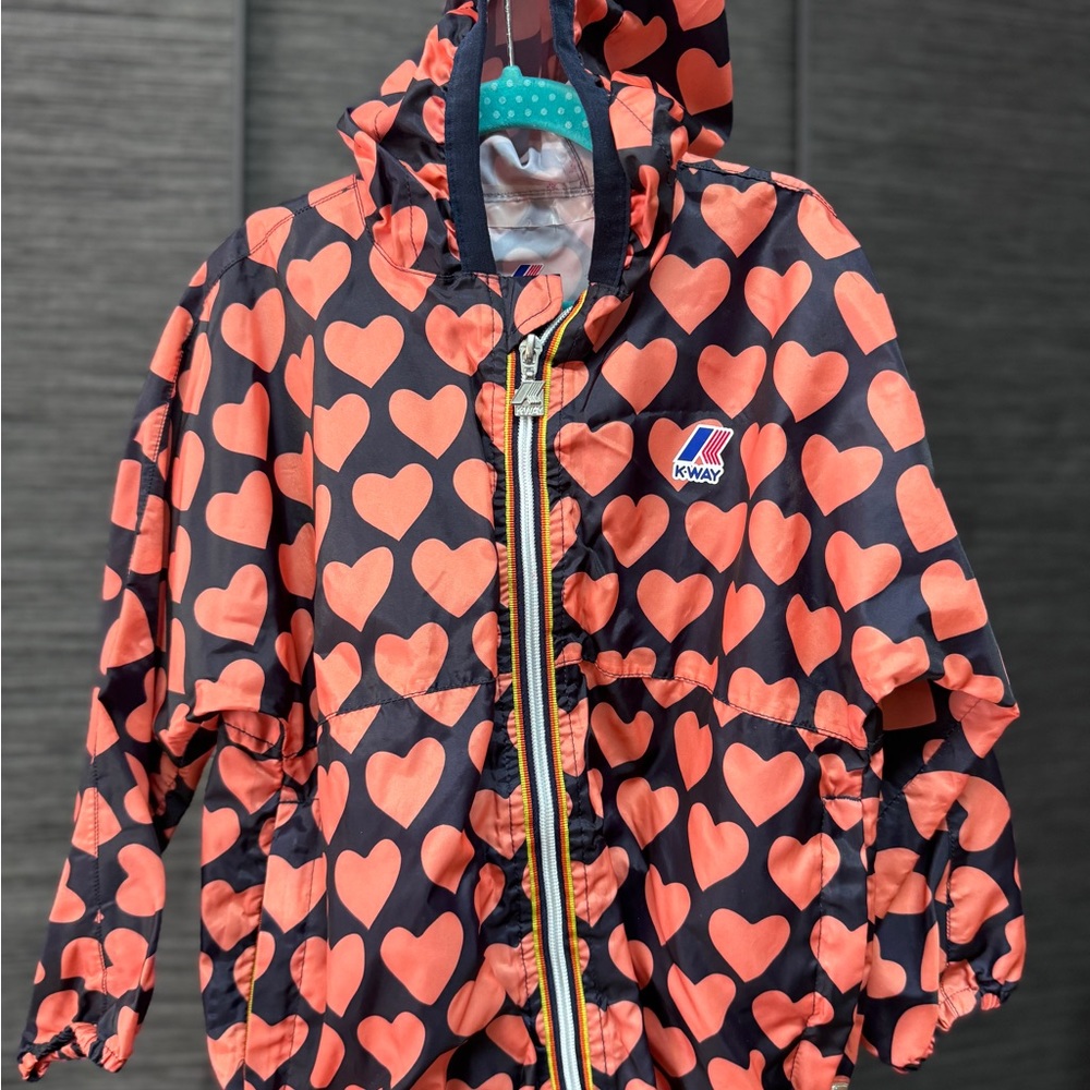 Crewcuts K-Way Windbreaker Jacket Size 4-5